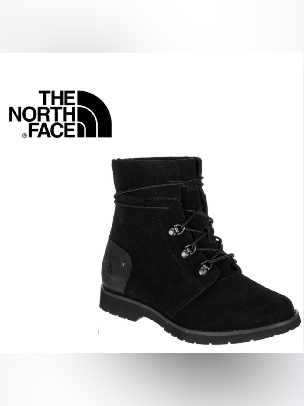 The North Face Black Suede Lace-Up Boot